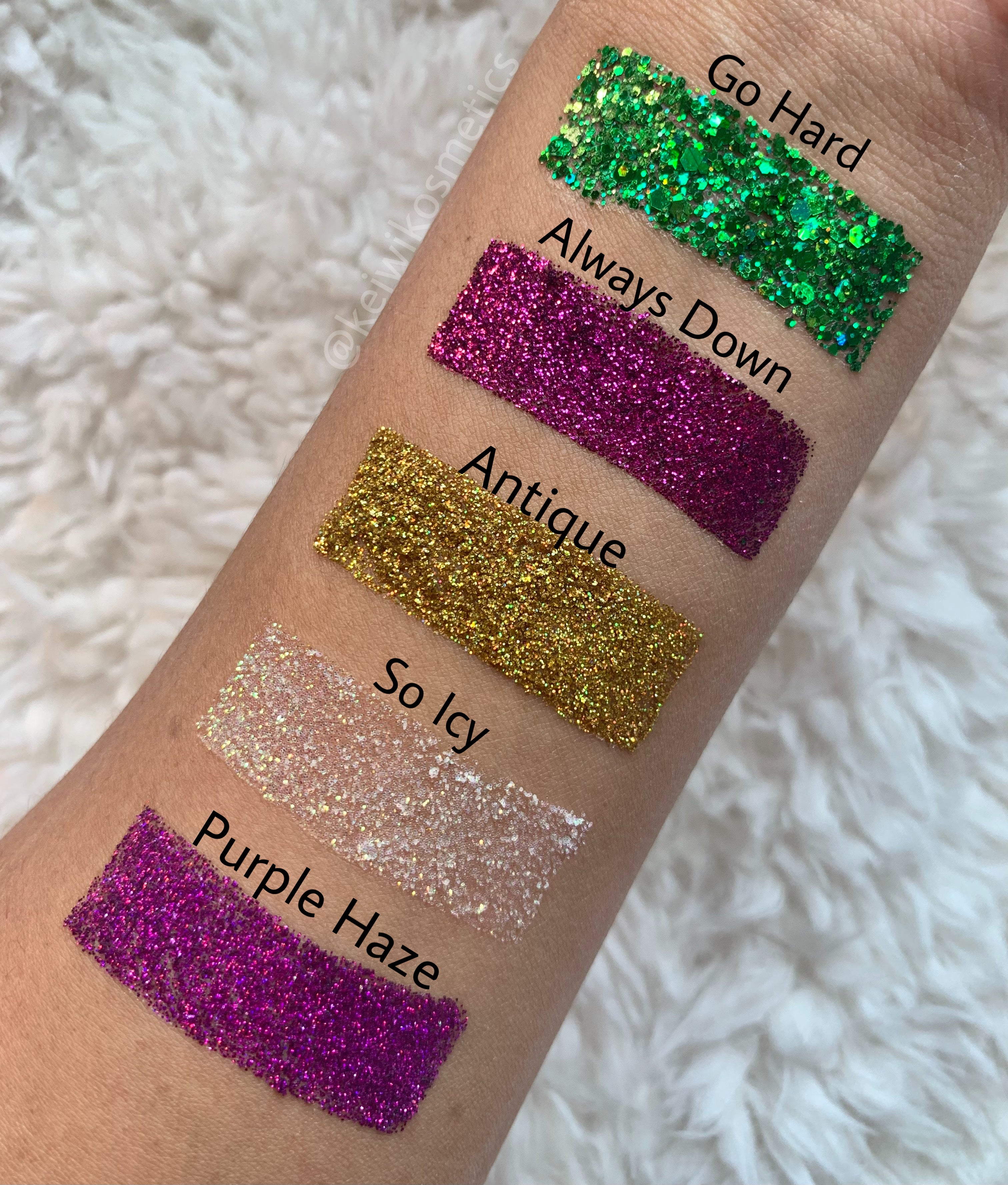 Purple Haze - Pressed Glitter